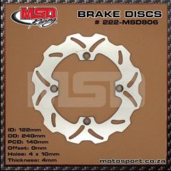 Rear Disc MX-CR125/250-240mm