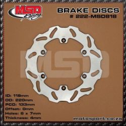 Rear Disc MX-RM125/250/RMX250/DRZ400E/S