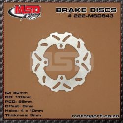 Front & Rear Disc MX-KX65/RM65