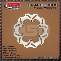 Rear Disc MX-RM125/250/DRZ400 SM