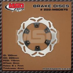 Rear Disc MX-KX125/250 89-02/KX500 89-04