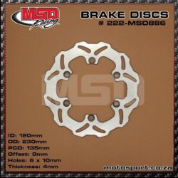 Rear Disc-KLR650A/B/C230mm