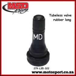 Tubeless Valve Rubber Long