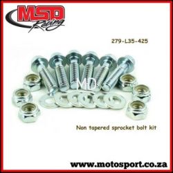 Hex Head Sprocket Bolt Kit-6 pieces