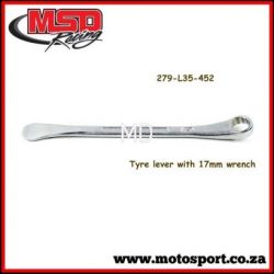 Tyre Lever With 17mm Wrench