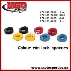 Rim Lock Spacer-Blue 2Pcs