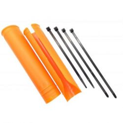 Upper Fork Tube Protector-Orange