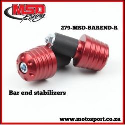 MSD Bar End Red