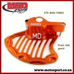 Front Disc Guard-Orange