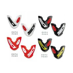 Vortice Outer Shin Plate-Blk/Wht/Red