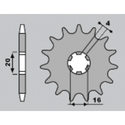 PBR Front Sprocket