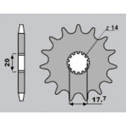 PBR Front Sprocket