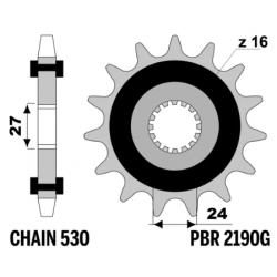 PBR Front Rubber Damper Sprocket