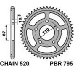 PBR Rear Sprocket