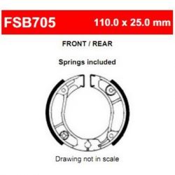 Ferodo Brake Shoe EBC304