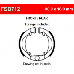 Ferodo Brake Shoe EBC322