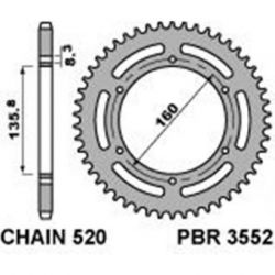 PBR Rear Sprocket