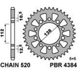 PBR Rear Sprocket