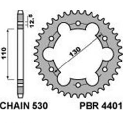 PBR Rear Sprocket