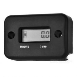 Vibration Hour Meter-Black